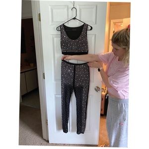 Black 2 piece outfit